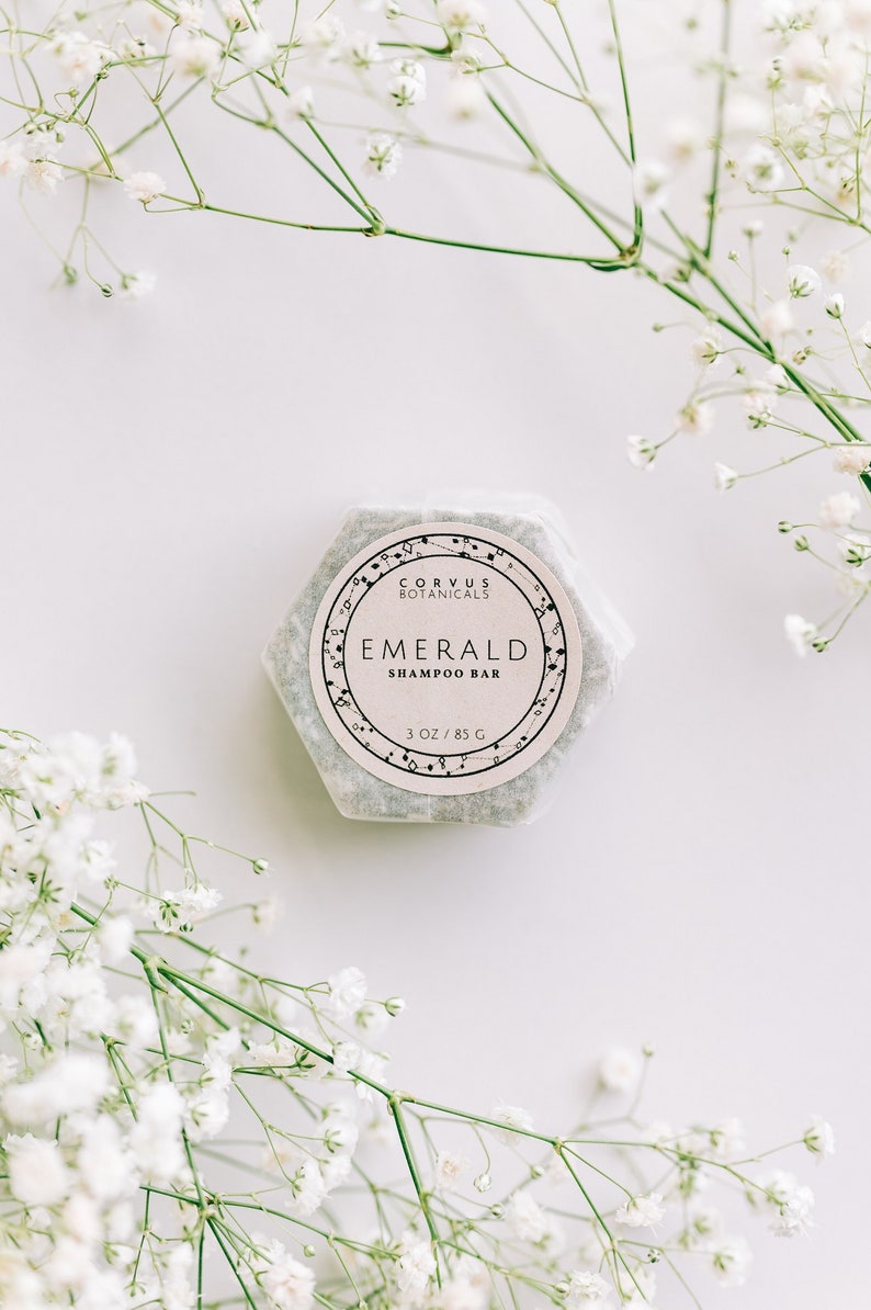 EMERALD Shampoo & Conditioner Bar. Woodsy Cypress Rosemary Etsy