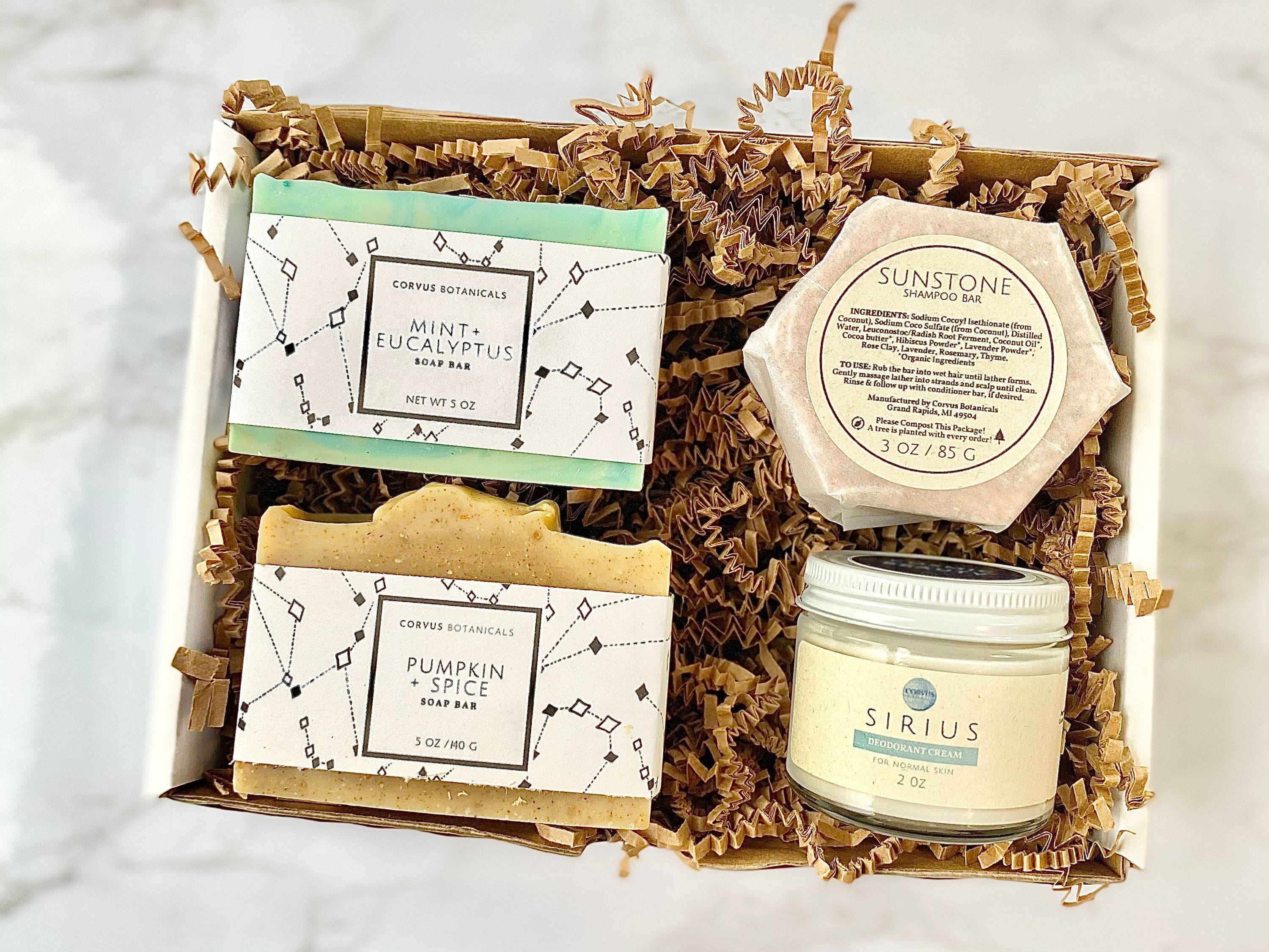 Vegan Essentials Gift Set. Bath and Body Care Bundle Cruelty Etsy