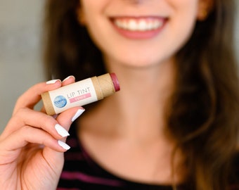 VENUS Pink Lip Tint, Organic Shea Butter, Compostable Tube