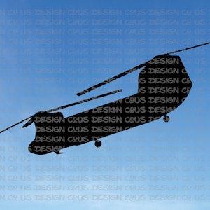 CH-47 Chinook SVG,DXF, Png, Eps, Pdf, Digital Download