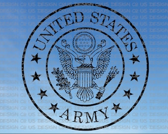 US Army Digital File Svg Dxf Eps Jpg and Png. - Etsy