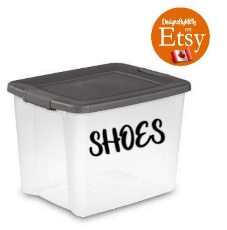 Storage Tote or Toy Bin Labels / Customizable / You Choose Etsy Canada