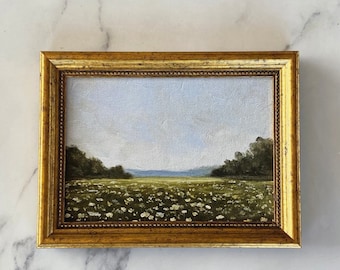 SUMMER FIELDS Art Print - Unframed Landscape Oil Painting Print
