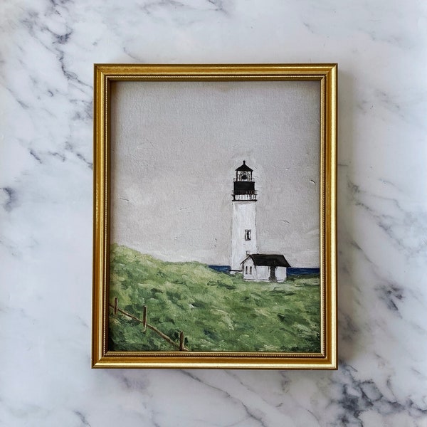 LIGHTHOUSE Art Print - Unframed Oil Painting Print