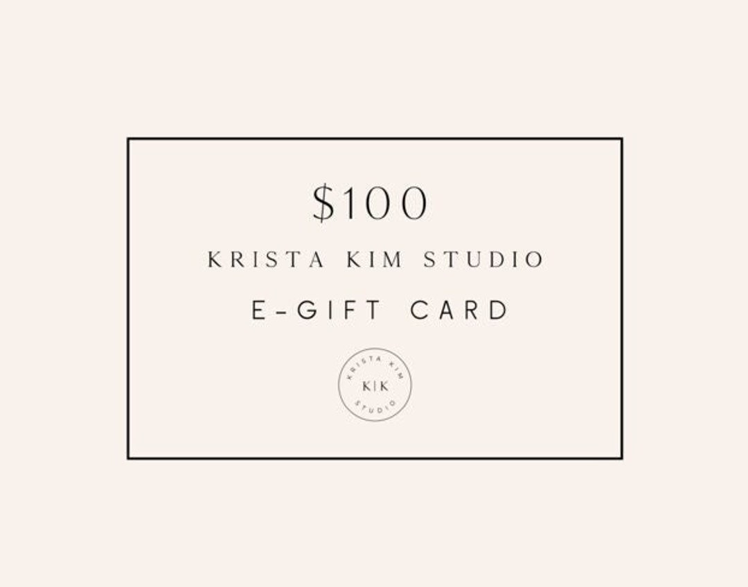 E GIFT CARD Instant Download Gift Certificate Digital Gift Etsy