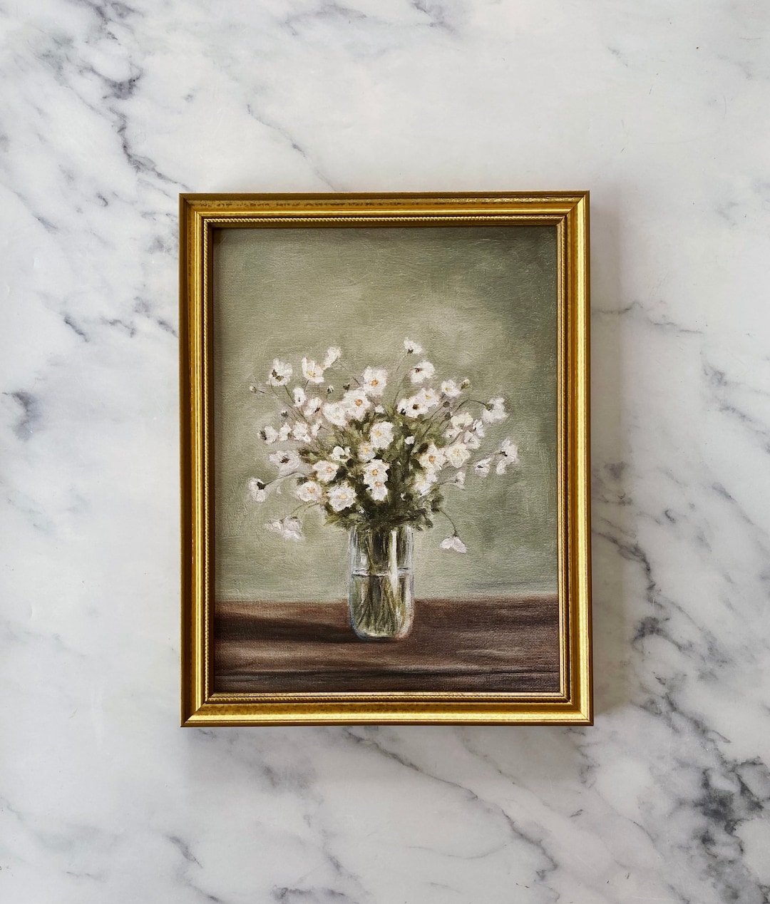 プリント　「Les Fleurs」フランスヴィンテージ　ガラス　額装 il_1080xN.3898942380_qfrn.jpg