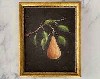 A PEAR TREE Art Print - Unframed Oil Painting Print