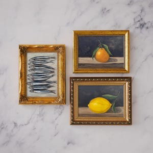 SARDINES Art Print - Unframed Oil Painting Print image 6