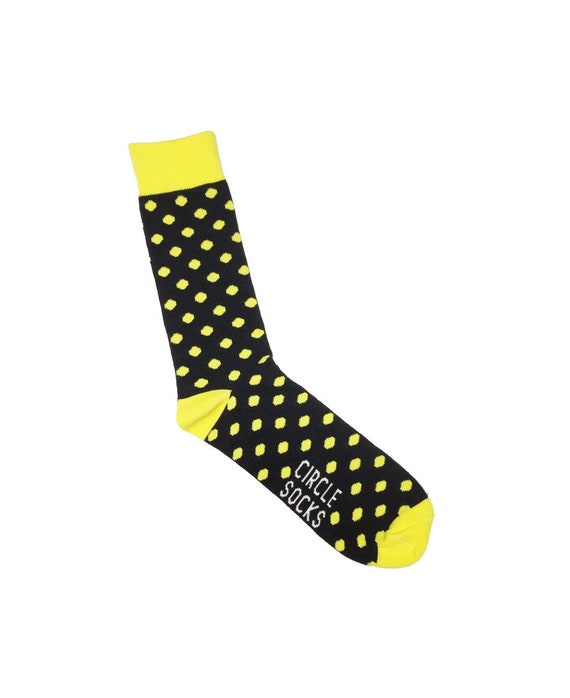 mens yellow socks