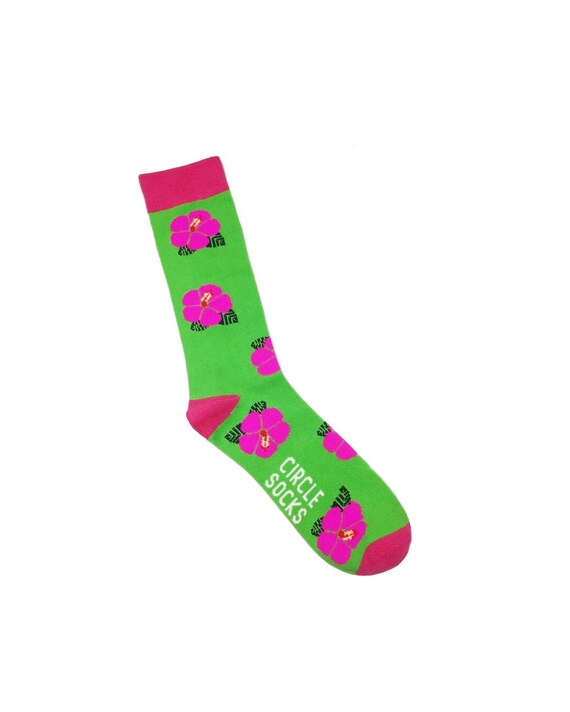 mens pink socks