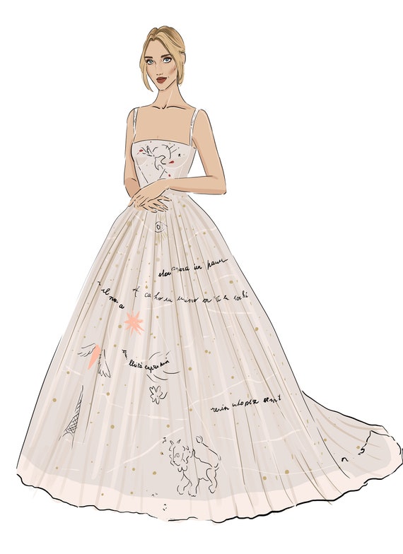 dior wedding dress