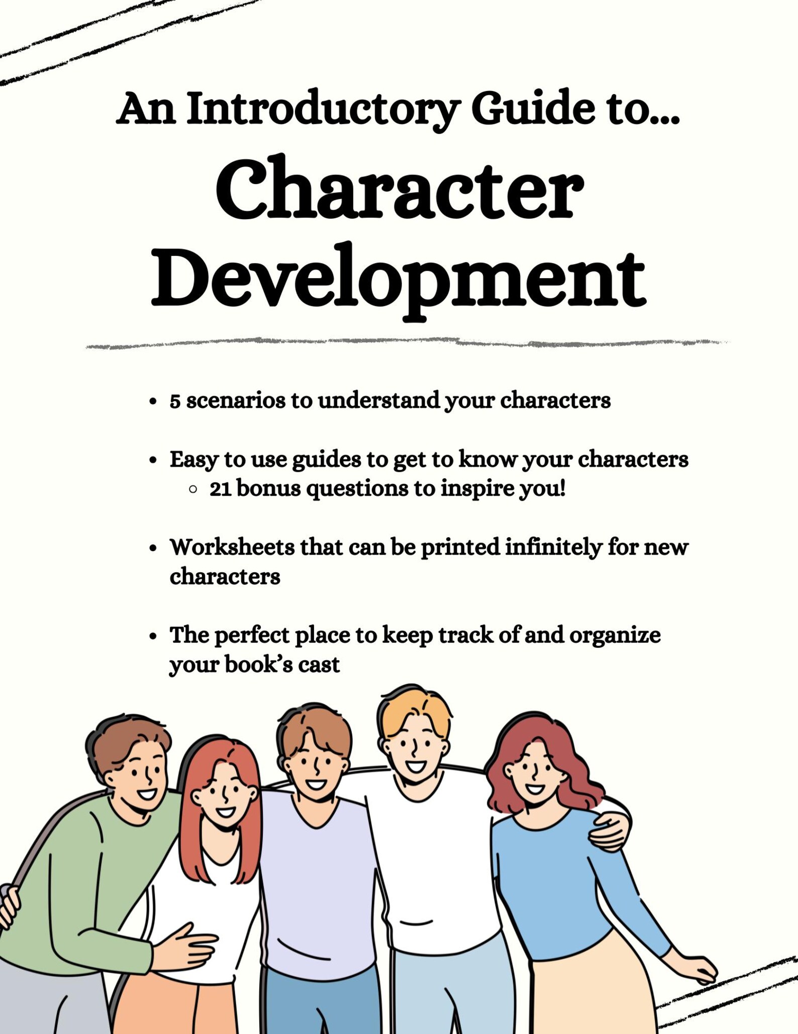 Character Development Guide (easy to Follow, Unlimited Printing and ...