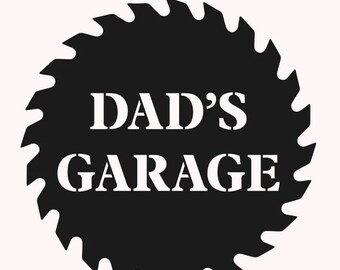 Custom Laser Cut Father's Day Sign