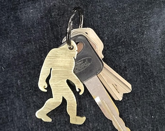 Big Foot Keychain, Sasquatch Keychain