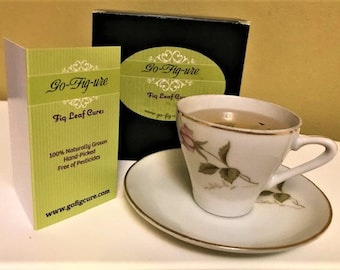 Fig-a-LOVE: Fig Leaf Tea with cLOVEs