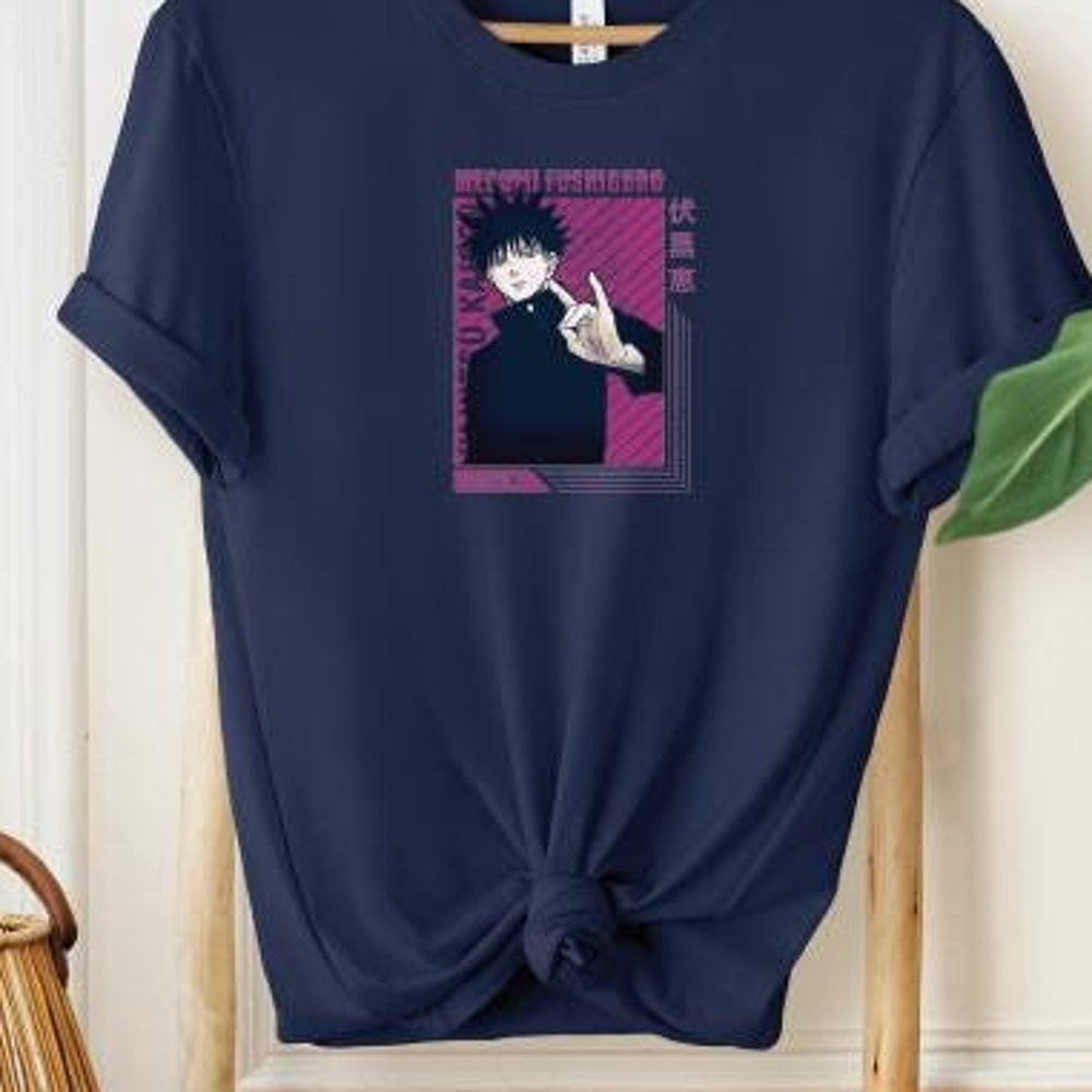 Anime Shirt, Anime Gift Shirt, Graphic Shirt, Korean Anime Shirt, Cartoon Shirt, Japanese Anime Shirt, Gift For Son, Megumi Shirt Onlytee