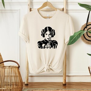 Leia Princess Tee, Xmas Tee, Star Wars Tee, Princess Leia Tee, Funny Tee, Gift Tee, Holiday Tee, Unisex Tee, Disneyland Star Wars Leia Shirt