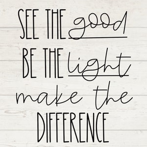 See The Good Be The Light Make The Difference Teacher Shirt image 2