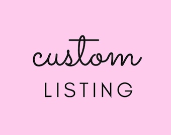 CUSTOM LISTING-Josephine