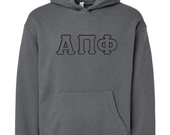 Customizable Embroidered American Apparel Hoodie - Sorority Greek Letter Sweatshirts, Sorority Apparel, Big Little Gifts