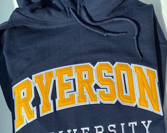 Sudadera universitaria personalizable - Suéteres para colegios y universidades, sudaderas de equipo, sudaderas de sarga.
