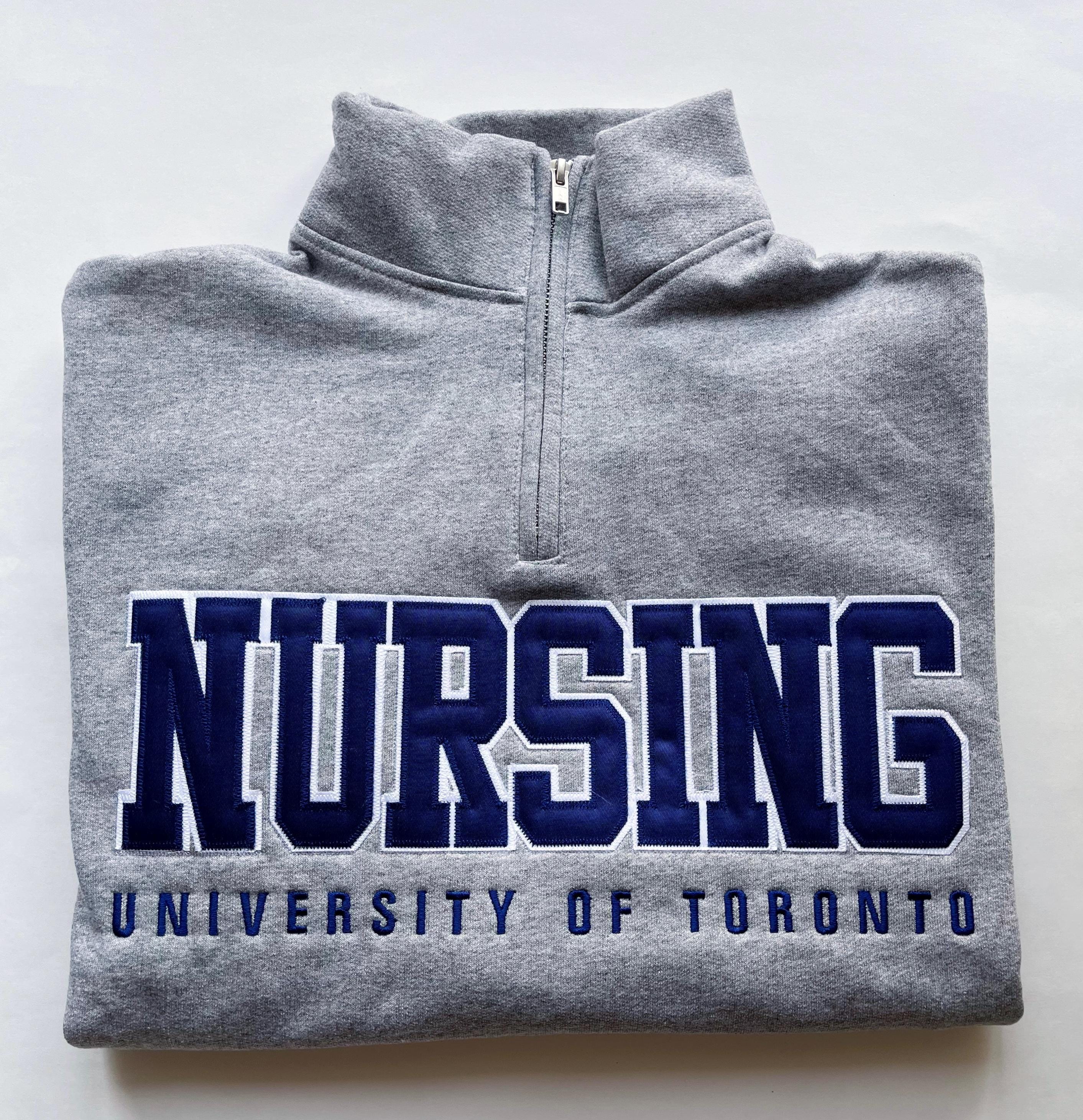CUSTOMIZABLE Tackle Twill Quarter Zip Sweatshirt, College
