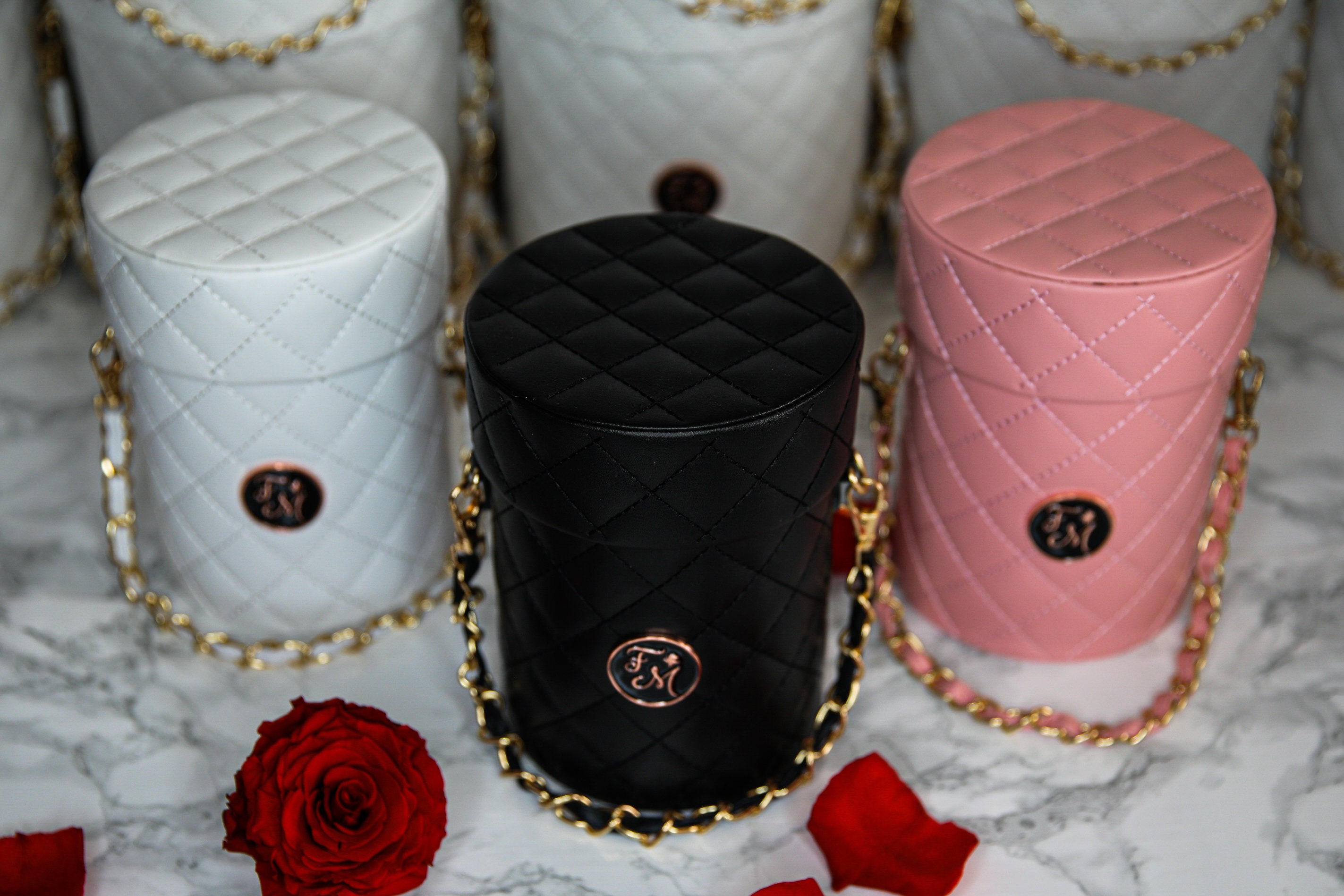 Louis Vuitton Designer Inspired Flower Hat Box