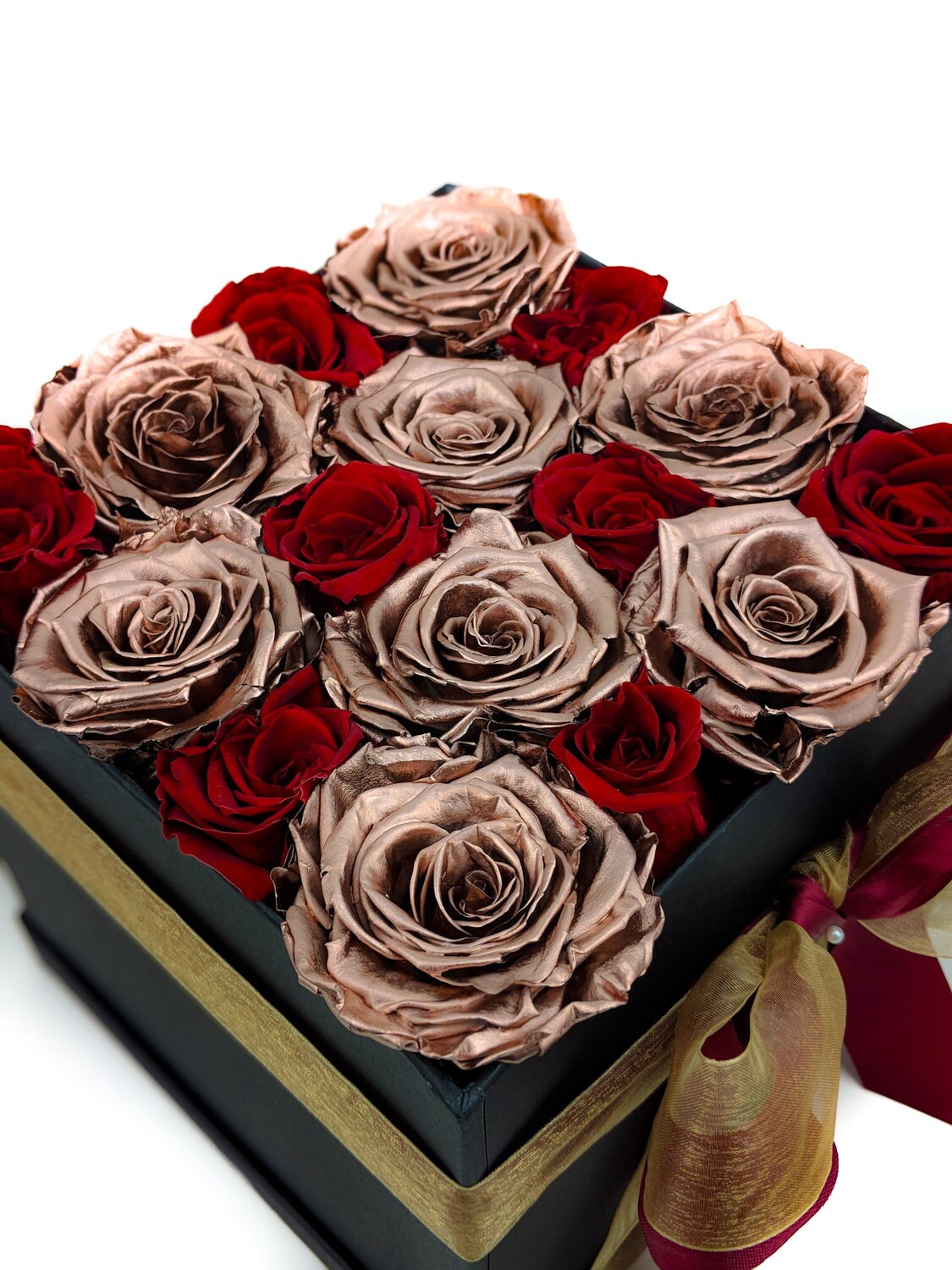 Preserved Box of Roses that last a year Enchanted Red Rose Etsy