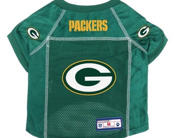 green bay packers dog shirt