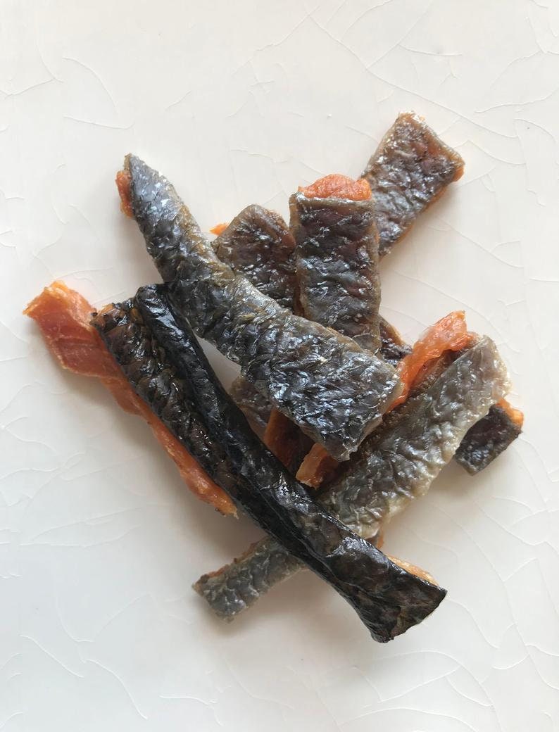 Salmon Jerky for Dogs and Cats Etsy