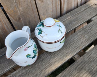 Villeroy & Boch Botanica Sugar Bowl and Creamer Set