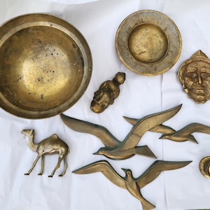 Brass Collectibles Decor Pick One