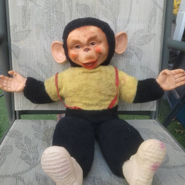 Monkey Plush Toy Etsy