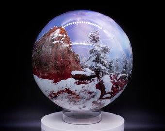 Reflectionz #1 – 7" Panoramic Globe – Limited Edition #1 of 10