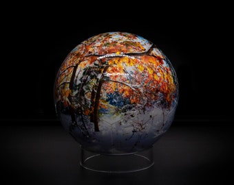 Reflectionz #3 – 4" Panoramic Globe – Limited Edition #1 of 10