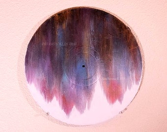 Event Horizon - Original Painting on a Classic Vinyl Record