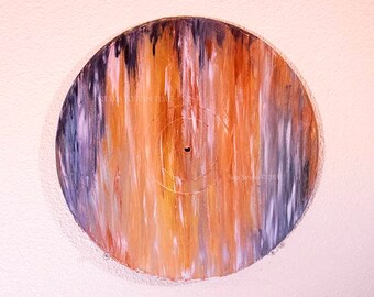 Event Horizon - Original Painting on a Classic Vinyl Record