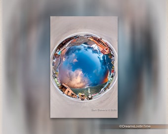 Notorious Blair Street - 360 Panorama on 100% Polyester Tapestry
