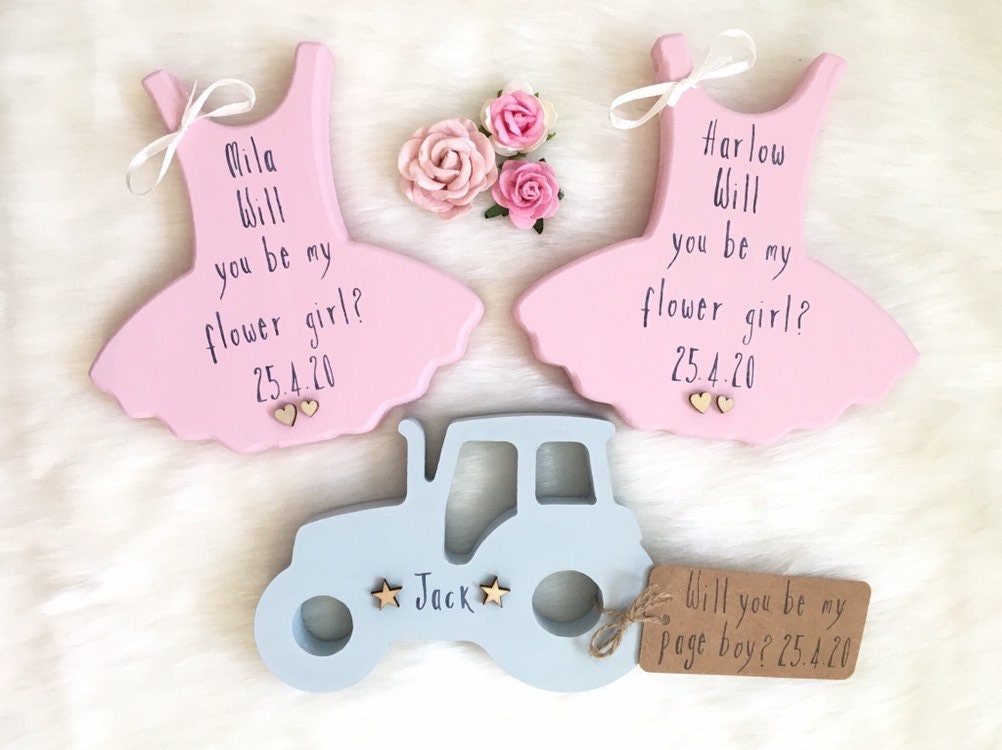 Page Boy Gift Will You Be My Pageboy Keepsake Wedding Present Etsy UK