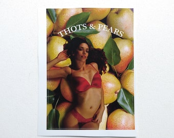 Th*ts & Pears Vinyl Bumper Sticker – Sarcastic Pinup Decal