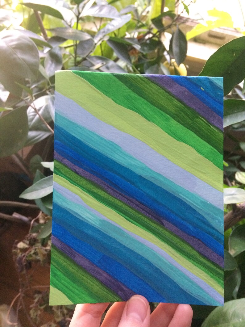 Liam O'Mara for Congress hand-painted folded greeting image 6