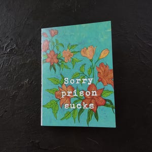 Tut mir leid Prison Sucks Grußkarte, Lock up Grußkarte, Grußkarte bei Inhaftierung, Beileidskarte - aktualisiertes Design, nur 8 verfügbar