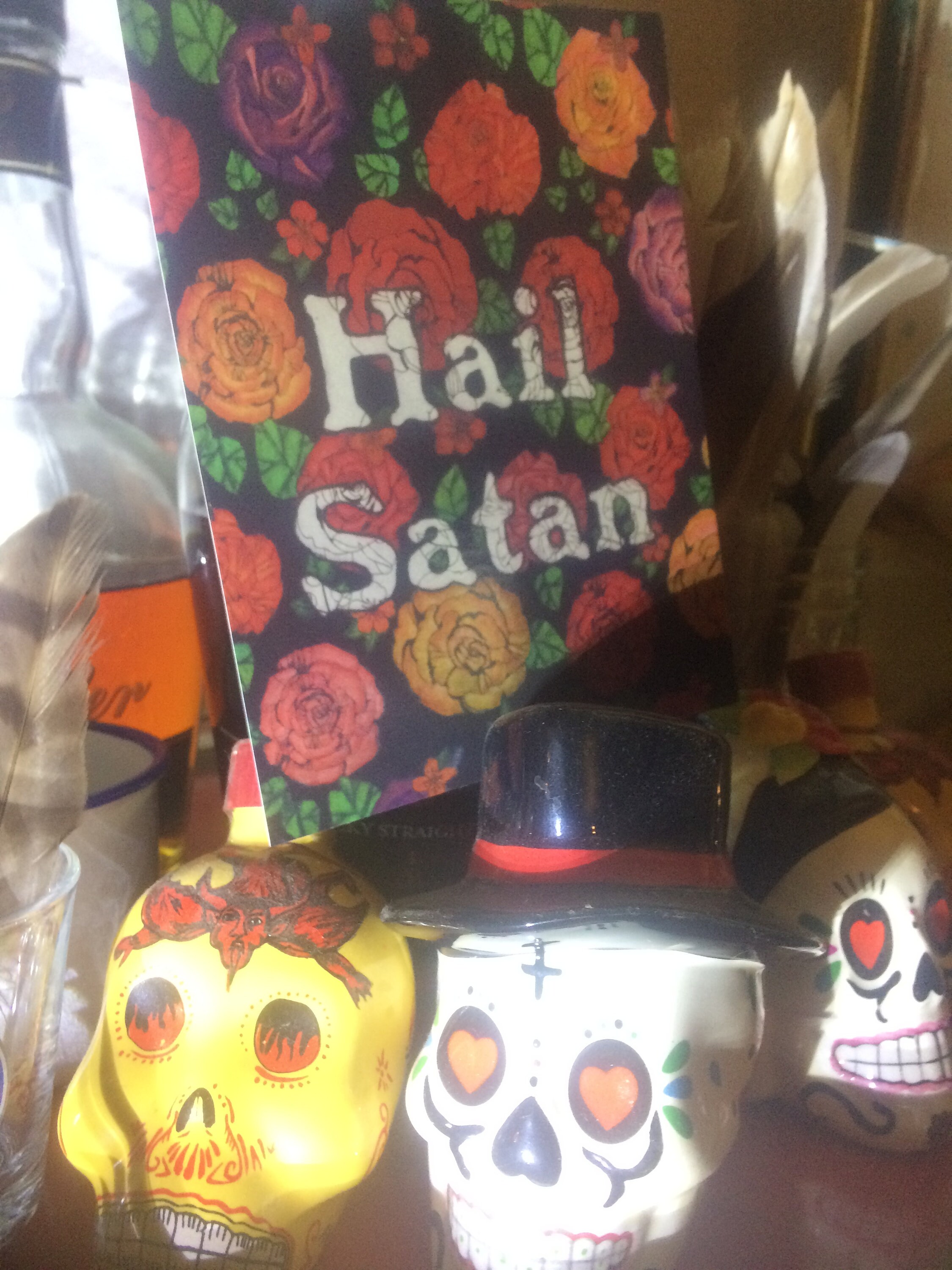 Satanic Christmas Cards 