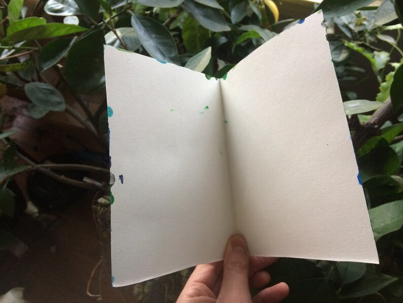 Liam O'Mara for Congress hand-painted folded greeting image 2