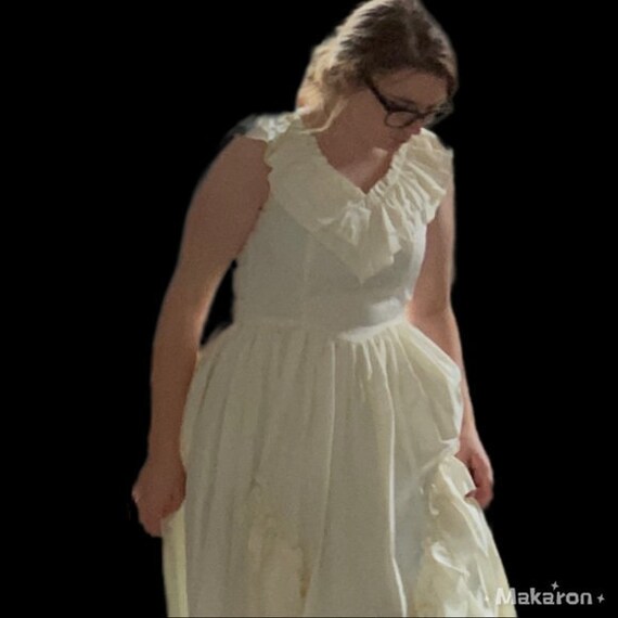 Gunne Sax Jessica McClintock White wedding dress