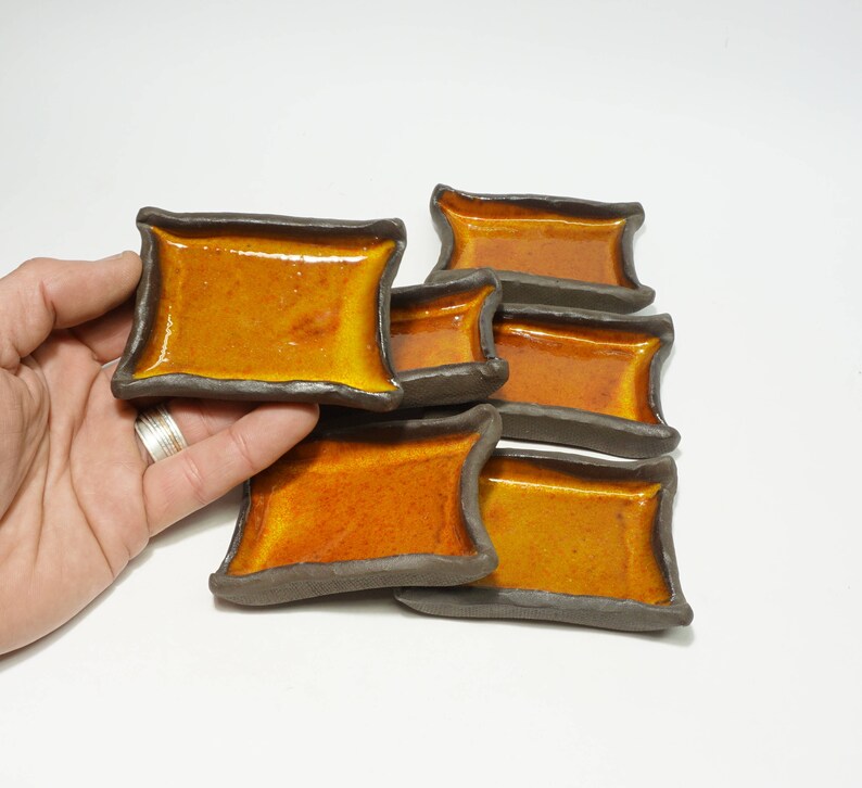 Seder Plate Ceramic Passover Plate Orange Seder Plate Etsy