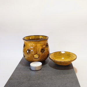 Essential oil diffuser, Ceramic oil burner, aromatherapy oil burner, Candle burner, Handmade ceramic, Aromatherapy oil burner, Wheel thrown,
