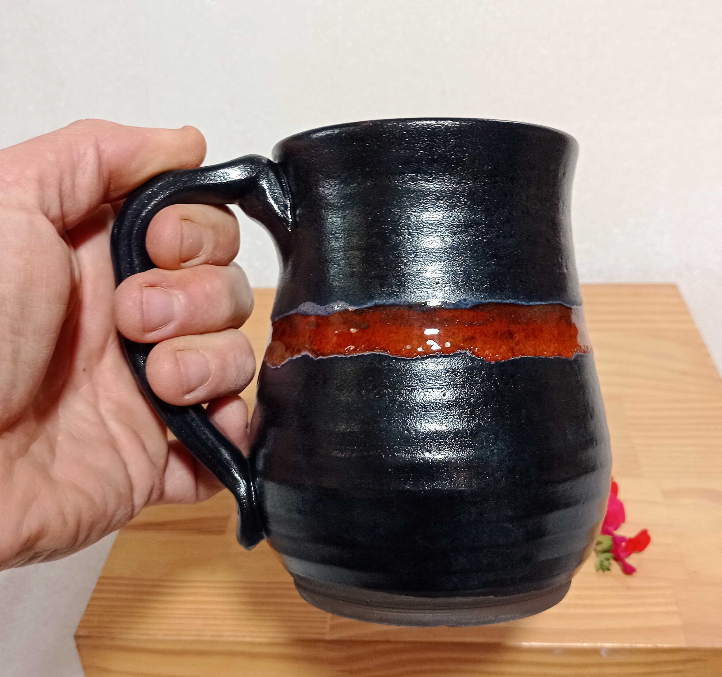 550 ML European-Style Large-Capacity Ceramic Cup Simple Couple Mug Large  Nordic Retro Coffee Cup