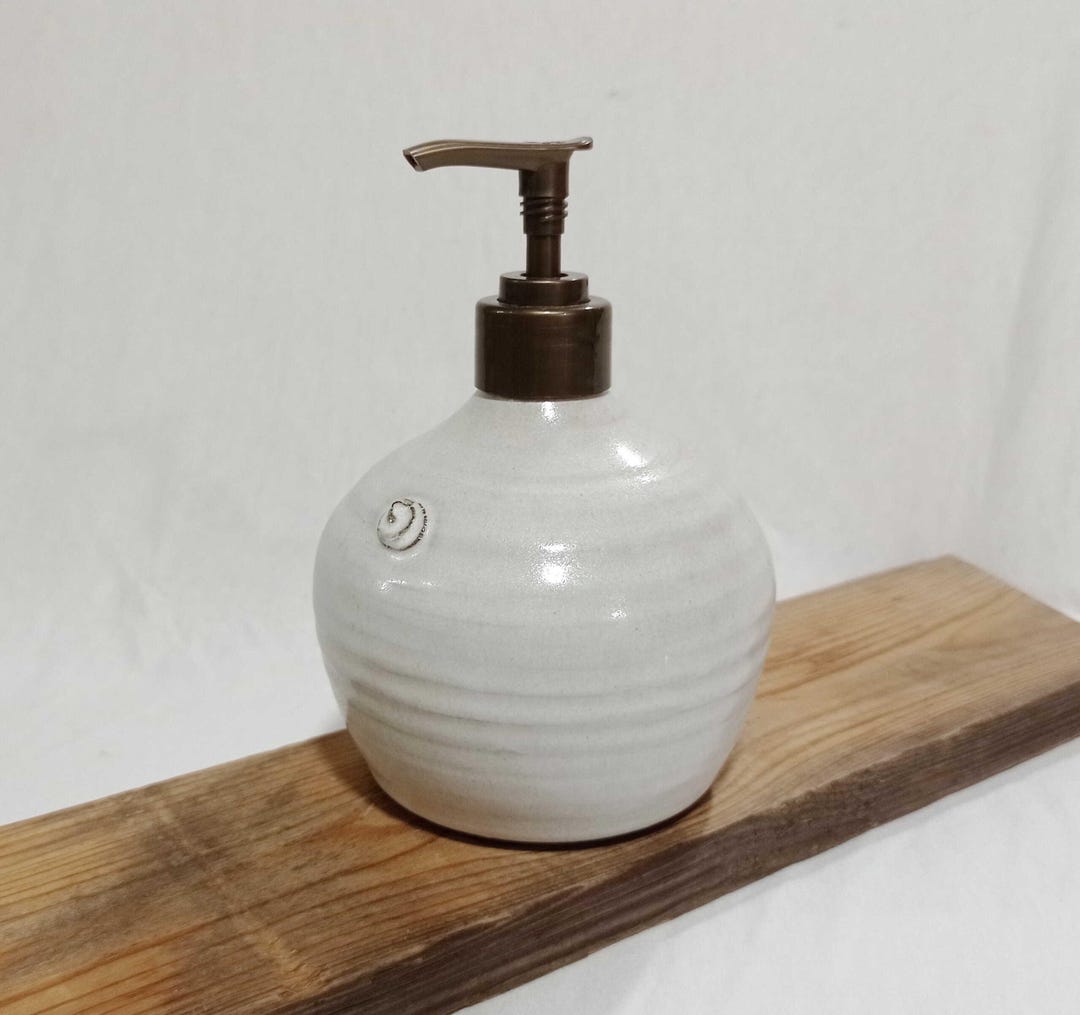 Pearl Glaze Ceramic Dispenser main image 1