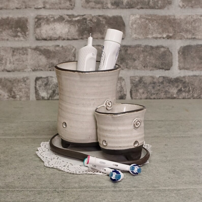 Electric Toothbrush Container Ceramic Toothbrushes Holder Etsy